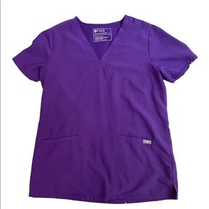 Limited edition ultra violet Casma scrub top. Perfect condition.